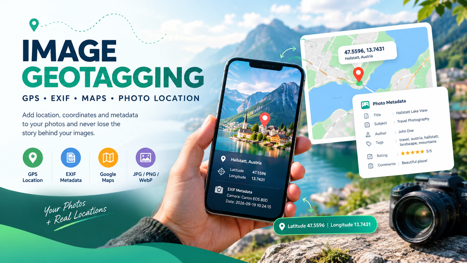 How to Geotag Photos Online: Add GPS Location &amp; EXIF Metadata for Free